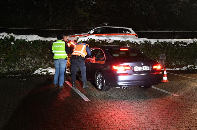 Verkehrskontrollen im Baselbiet. Foto: Polizei BL
