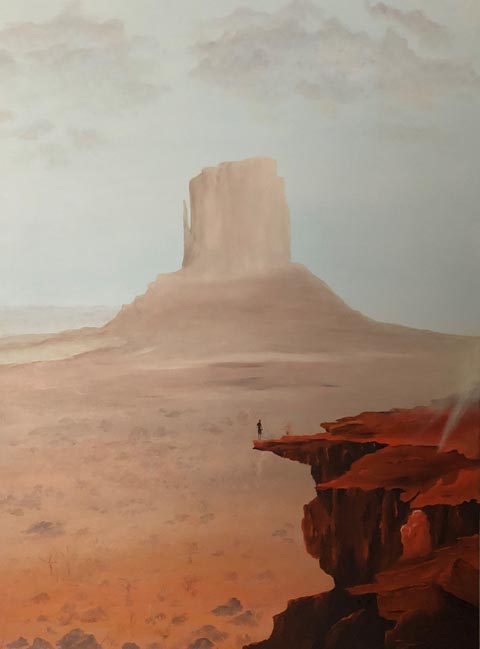 Bild mit dem Titel "Walking in beauty". Foto: zVg