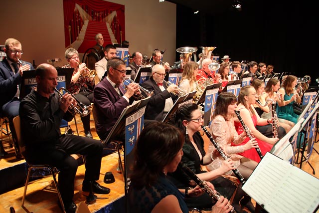 Die Musikanten der MG Wittnau gaben alles. Foto: zVg