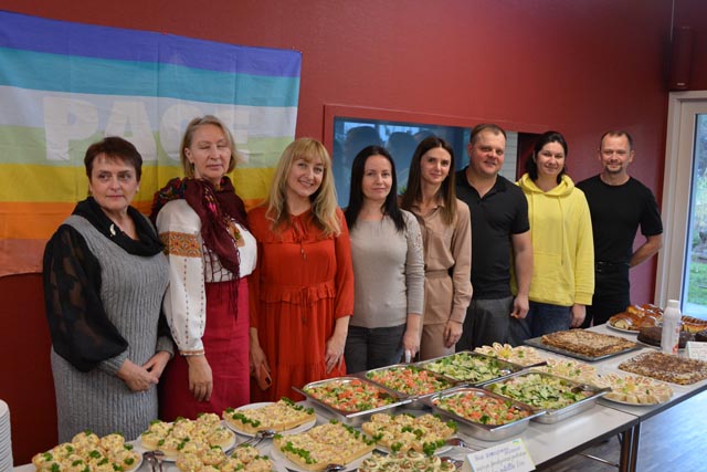 Das ukrainische Kochteam verwöhnte die Gäste. Foto: zVg