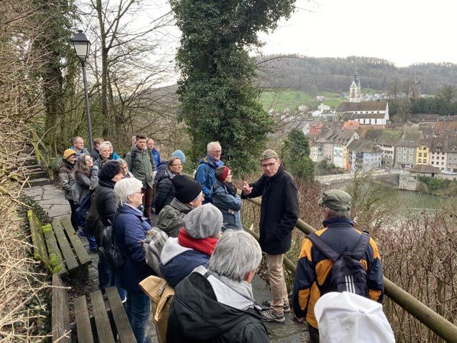 Regierungsrat Dieter Egli liess den Blick schweifen und griff aktuelle Themen auf. Foto: Sonja Fasler