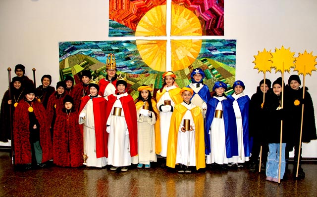 Die Sternsinger in Rheinfelden. Foto: zVg