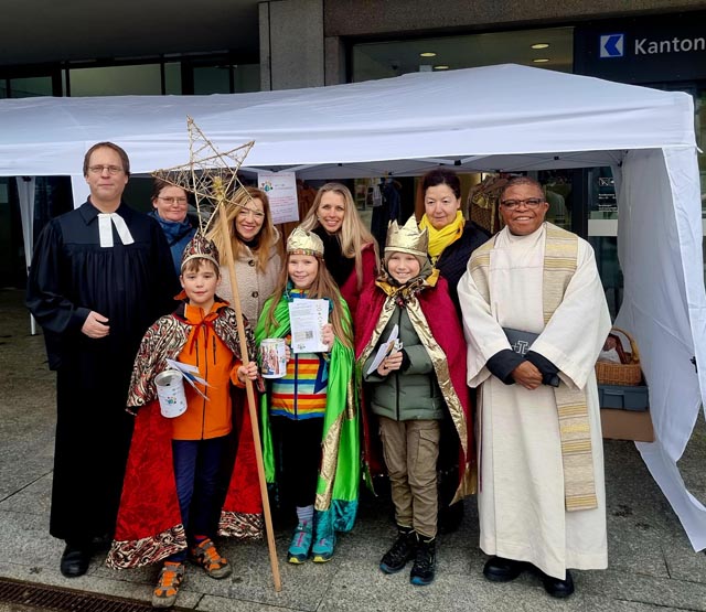 Sternsingeraktion in Laufenburg. Foto: zVg