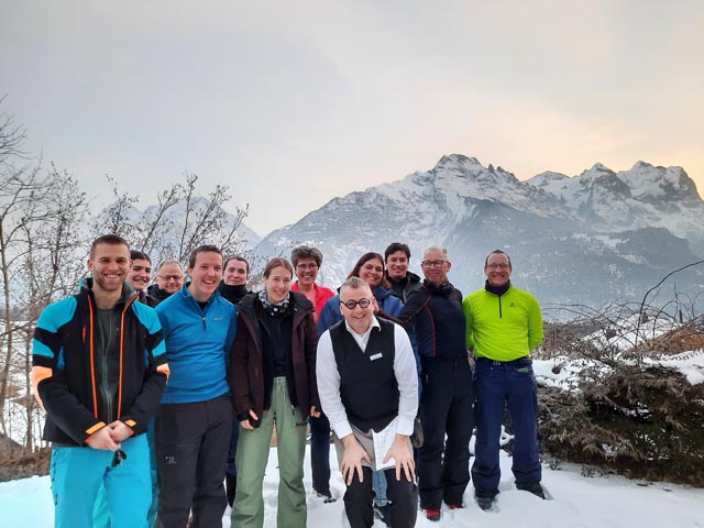 Musikgesellschaft Möhlin im Skiweekend:. Foto: zVg