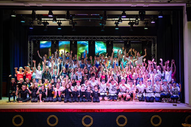 Die Schupfarter Turnerfamilie verbreitete gute Laune. Foto: zVg