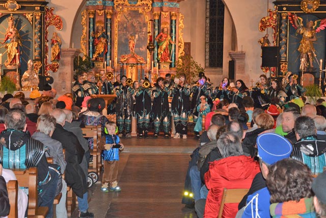 Fasnachtsgottesdienst in der christkatholischen Kirche in Möhlin. Foto: zVg
