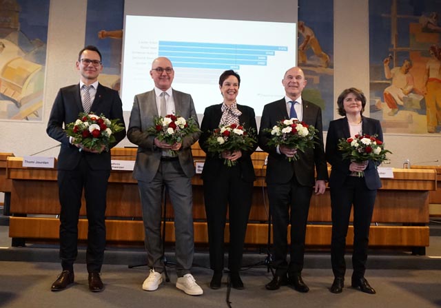Der Regierungsrat des Kantons Basel-Landschaft. Foto: zVg