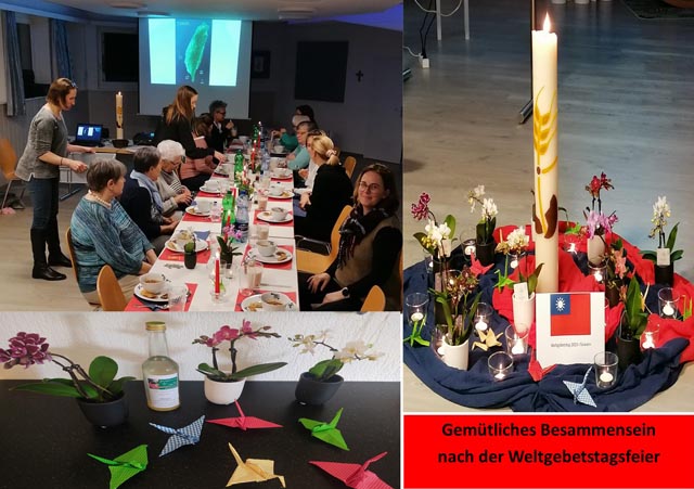 Einen gemütlichen Nachmittag verbrachten die Damen der Frauengemeinschaft Mumpf zum Weltgebetstag. Foto: zVg