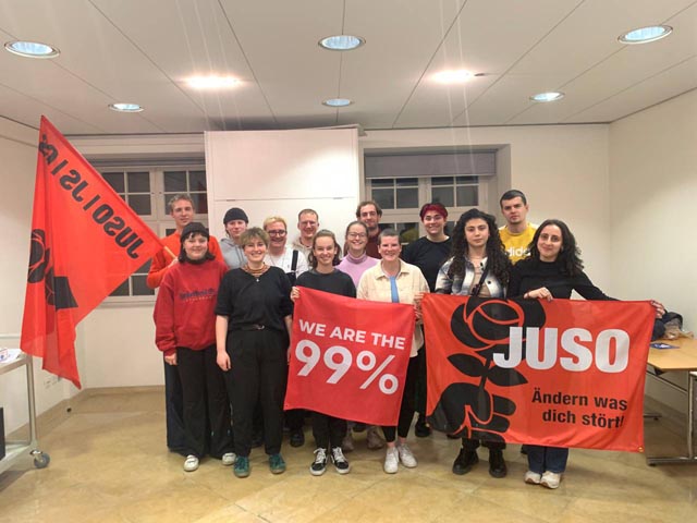 Die KandidatInnen der Juso-Baslland für die Nationalratswahlen. Foto: zVg