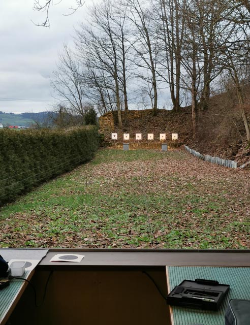 Im Schützenhaus am Kornbergweg findet am 18. März ein Schnupptag im Gewehrschiessen 50 Meter statt. Foto: zVg