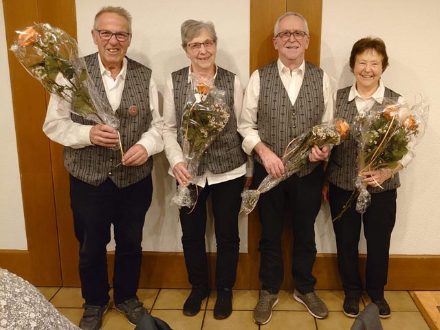 Die Jubilare. Foto: zVg