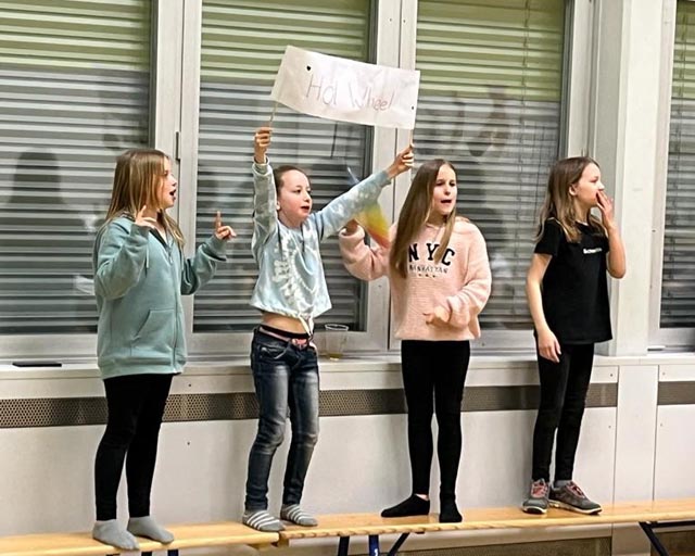 Die Fans der Mannschaft "Hot Wheel". Foto: zVg