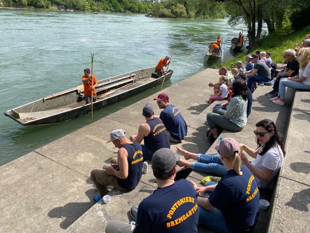 Eindrücke vom ersten «Brugge-Cup» bei der Holzbrücke in Stein/Bad Säckingen. Foto: Sonja Fasler 