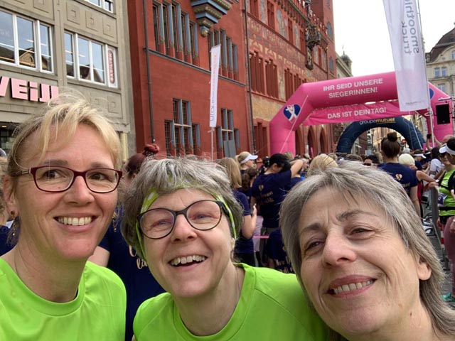 Von links: Dominique Gut, Nicole Oppe und Rita Hediger.