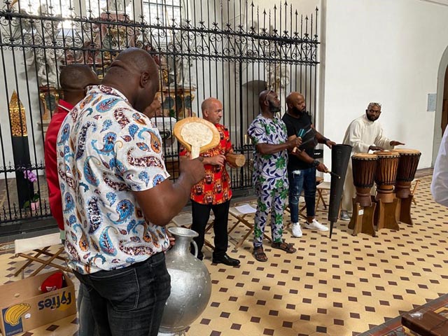 Der Igbo-afrikanische Chor wird für Stimmung sorgen.Foto: zVg