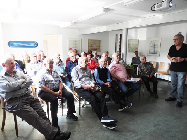 Nicht mehr im Amt, aber immer noch aktiv.Foto: Peter Bircher