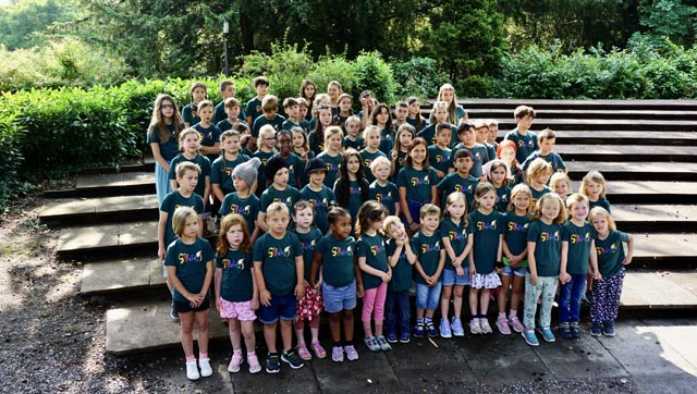 Schülerinnen und Schüler der Primarschule Densbüren. Foto: zVg