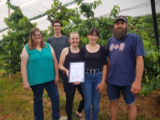 Die Siegerfamilie Hort, Wittnau. Foto: zVg