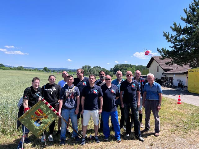 Eiker Schützen am Aargauer Kantonalschützenfest. Foto: zVg