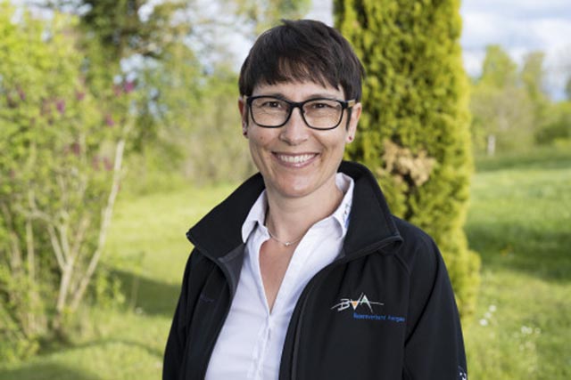 Colette Basler, Vizepräsidentin des Bauernverbands Aargau, aus Zeihen im Interview. Foto: Bauernverband Aargau