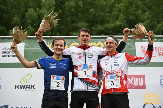 Matthias Kyburz lief auf Rang 3. Foto: zVg