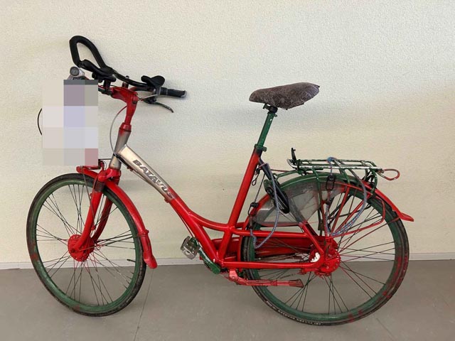 Aufgefundenes Fahrrad. Foto: Polizei AG
