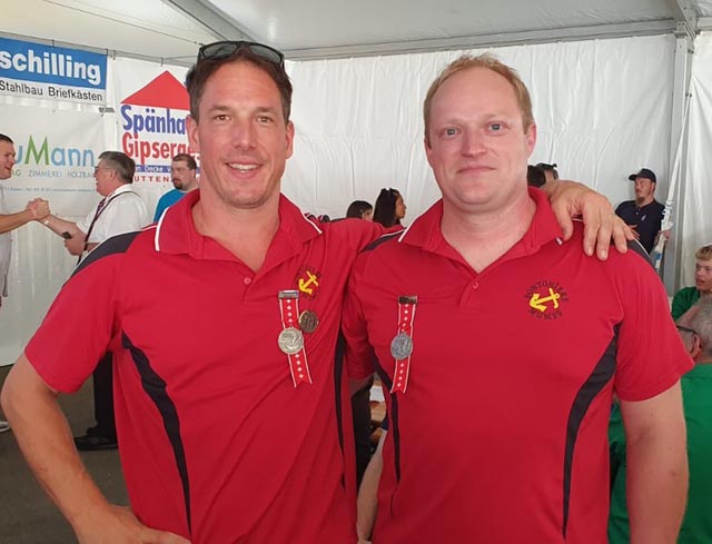 Das erfolgreiche Duo Schmid/Weiersmüller. Foto: zVg