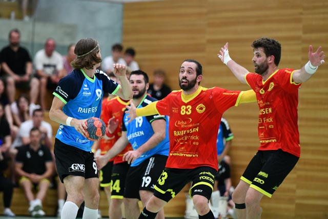 Vorne fehlte es dem TVM zwar an der Durchschlagskraft, hinten stand man dafür aber dicht. Foto: Andrea Roth