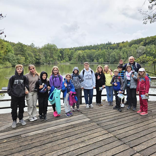 Einen erlebnisreichen Tag verbracten die Ministranten zusammen mit ihren Begleitpersonen. Foto: Renate Bruhin