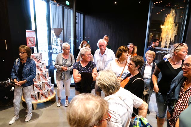 Im Mostmuseum gabs über die Mostzubereitung viel zu erfahren. Foto: ghi