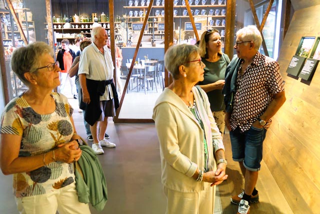 Im Mostmuseum gabs über die Mostzubereitung viel zu erfahren. Foto: ghi