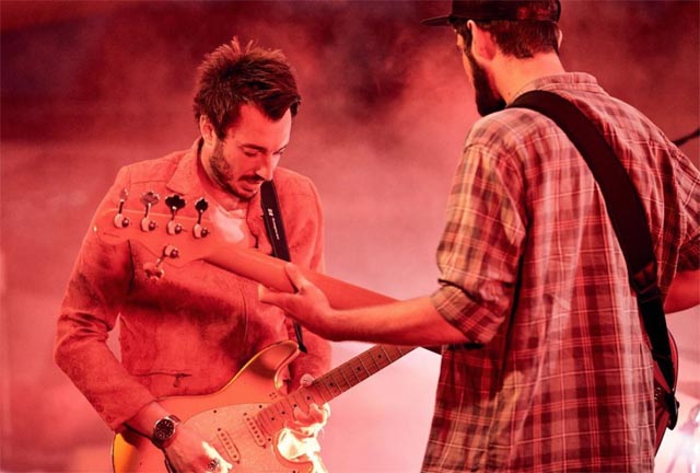 Der britisch-norwegische Musiker Krissy Matthews macht mit seinem einmaligen Trio den Abschluss vom 30. Fricktaler Blues Festival. Foto: zVg