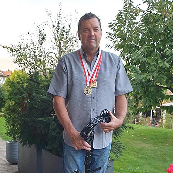 Zweimal Gold für Viktor Erb. Foto: zVg