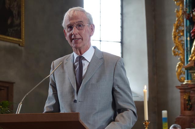 Festredner Michael Bangert. Foto: Peter Schütz
