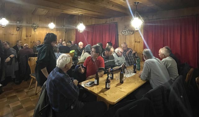 Die Wittnauer Ortsbürger wurden über laufende Projekte informiert. Foto: zVg