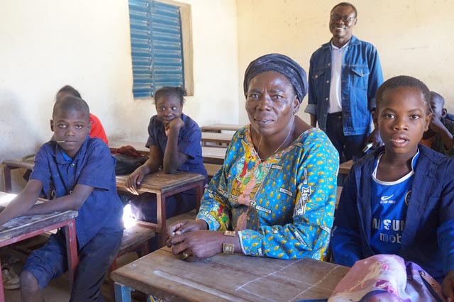 Ein Blick in das CESER im Tschad, im Hintergrund Adoum-Kdjim Naïban. Foto: zVg