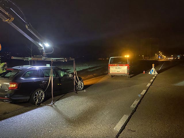 Reinach BL: Flucht bei Verkehrskontrolle