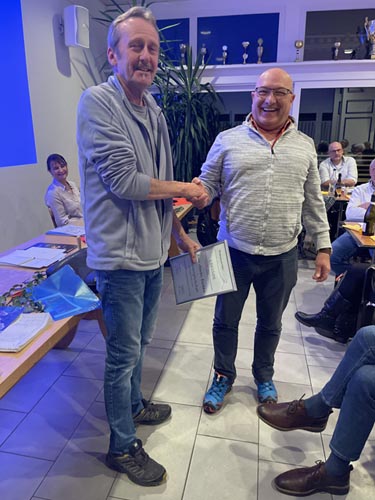 Naturfreunde Möhlin ehren langjähriges Vereinsmitglied "Stachi" alias René Fischler