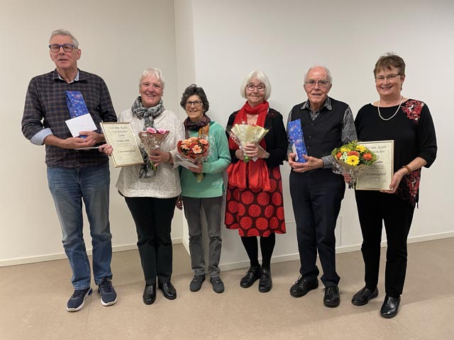 Die geehrten Kirchenchormitglieder. Foto: zVg