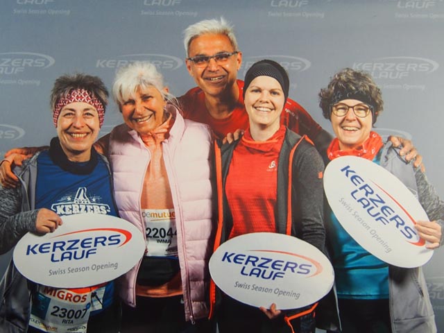 Bild (von links): Rita Hediger, Imma Agnetti-Fiore, Fardin Asghari, Sandra Hartmann und Nicole Oppe. Foto: zVg