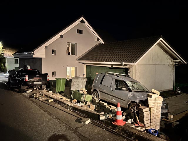 Birrfeld: Betrunken Selbstunfall verursacht