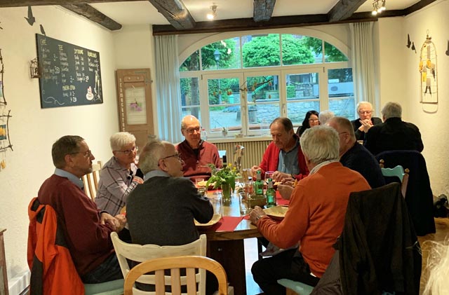  Dankeschön-Essen für die Gruppenleiter. Foto: zVg