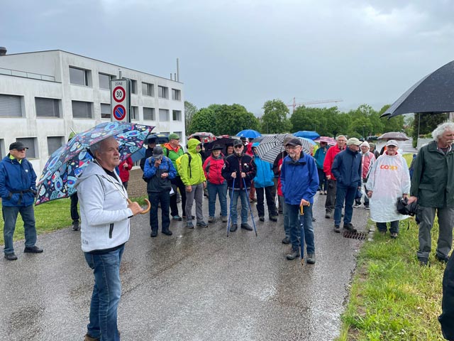 Laufenburg: Frühjahrswanderung der Fricktaler Turnveteranen 