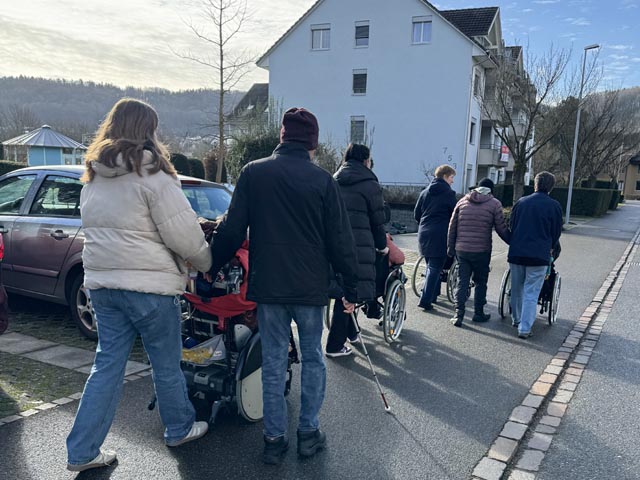 Die Stiftung MBF lädt zu einem Spaziergang für Barrierefreiheit in Stein ein. Foto: Stiftung MBF