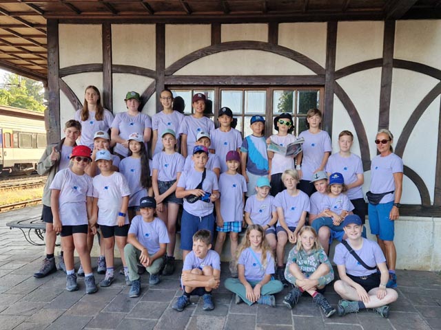 Gruppenbild vom Sommerlager 2023. Foto: zVg