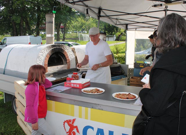 Pizza gefällig? Foto: Sonja Fasler