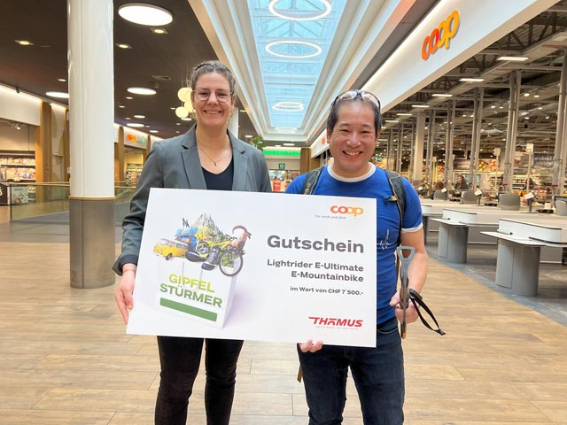 Kaiseraugst: Mit dem Hauptgewinn zum «Gipfelstürmer»