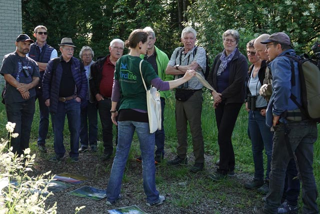 Interessante Ausführungen über verschiedene Lebensräume von Pflanzen und Tieren. Foto: Urs Kägi