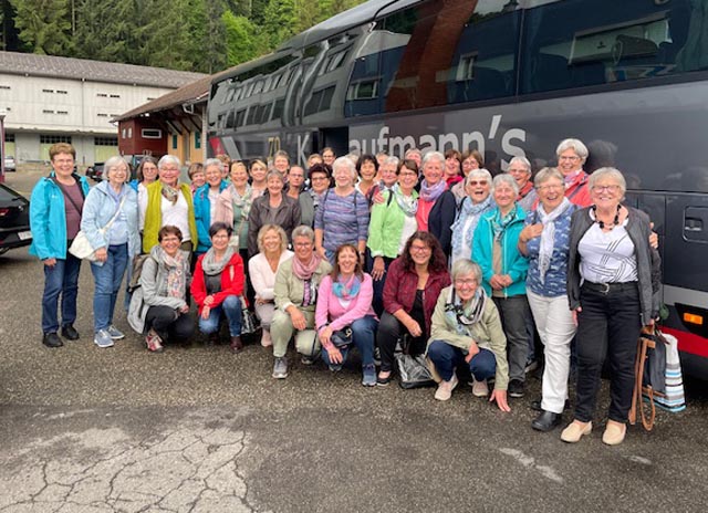 Landfrauenreise in die Höhlen des Käses. Foto: zVg