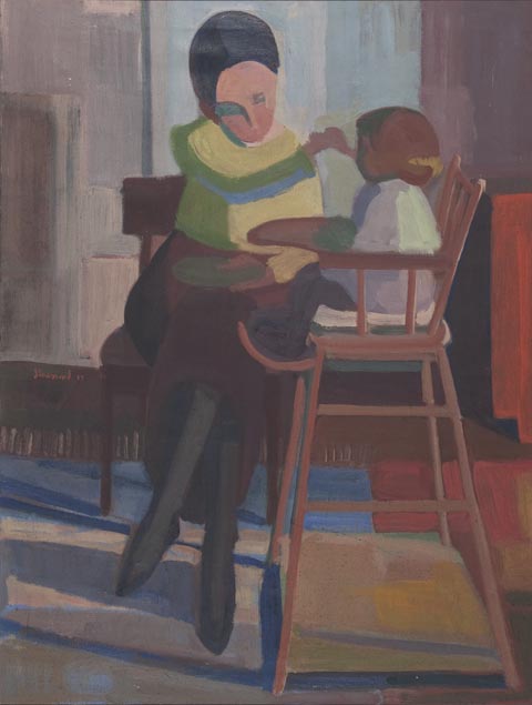 Junge Frau mit Kind. Bild: zVg